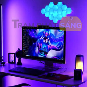 4 cách trang trí phòng bằng đèn LED RGB (4)