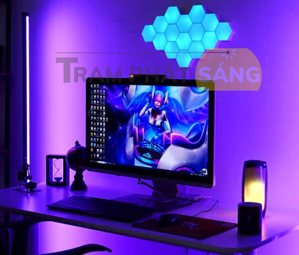 4 cách trang trí phòng bằng đèn LED RGB (4)