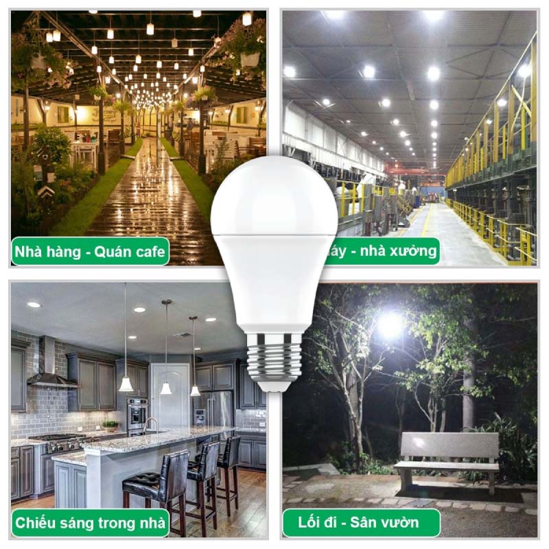 Tính điện năng tiêu thụ của đèn led bulb 18W