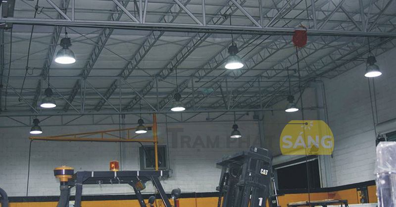 đèn led highbay chiếu sáng nhà xưởng