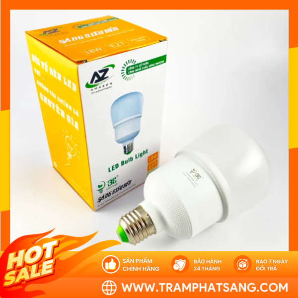 Bóng đèn LED bulb 18W