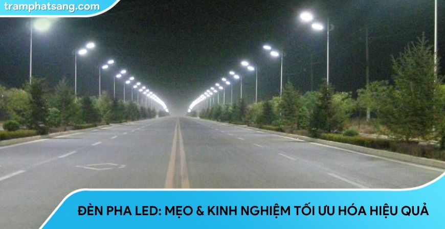 Mẹo Và Kinh Nghiệm Tối Ưu Hóa Hiệu Quả Của Đèn Pha LED