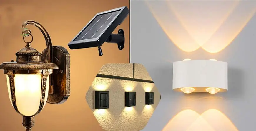 Đèn LED năng lượng mặt trời gắn tường - Lựa chọn hoàn hảo cho mọi gia đình