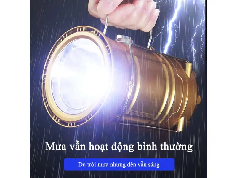 Đèn led năng lượng mặt trời 3 trong 1 hiện nay đang rất được ưa chuộng 