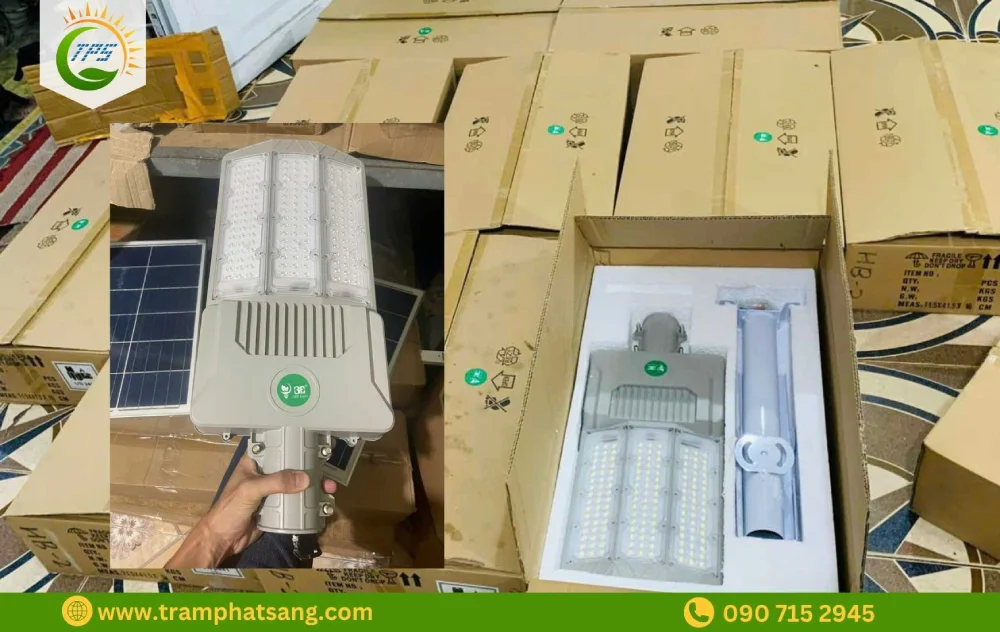Dòng đèn năng lượng mặt trời 3E LED Light tại Trạm Phát Sáng